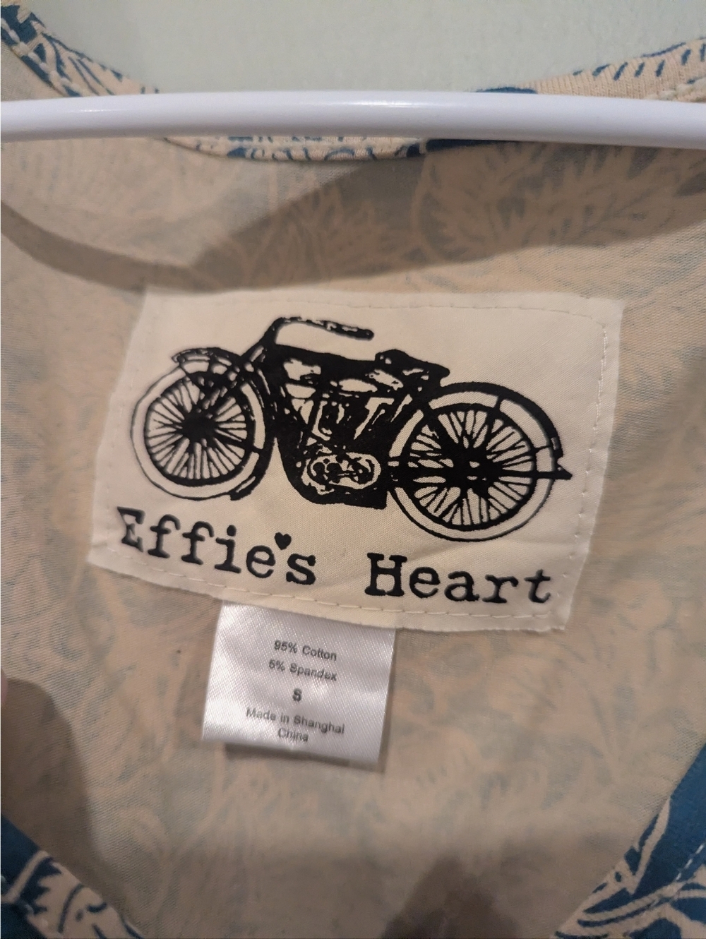 Effie's Heart Calistoga Cotton Spandex Dress Size  Small - Picture 4 of 5